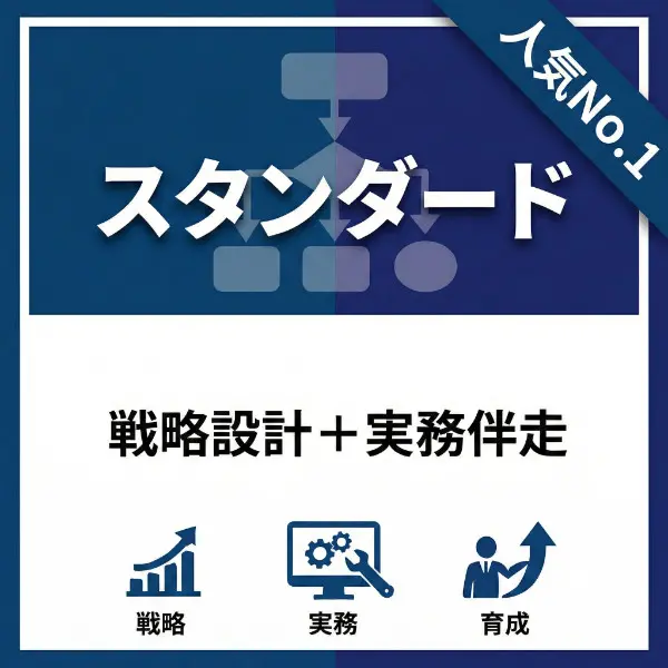 スタンダードプラン - 戦略設計+実務伴走